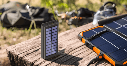 PECUWE Power Bank 45800mah Large Capacity Portable Charger, Solar Power Bank, Portable Battery Charger 15W Fast Charging Power Bank