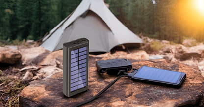 PECUWE Power Bank 45800mah Large Capacity Portable Charger, Solar Power Bank, Portable Battery Charger 15W Fast Charging Power Bank